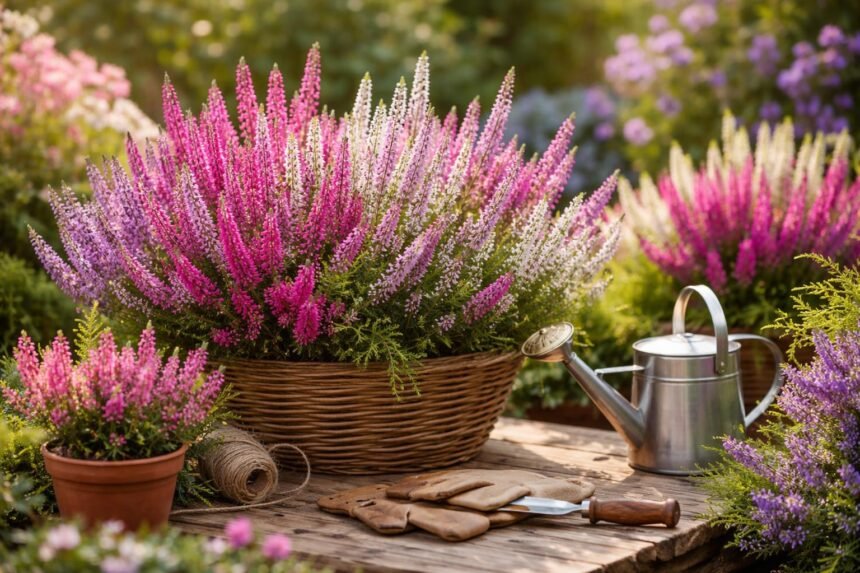 gpt besenheide pflanzen pflege ueberwintern 1769511994 Besenheide bringt Farbe in Garten und Balkon, selbst im Spätherbst. Der Artikel zeigt, wie Sie Heide richtig pflanzen, pflegen, schneiden und sicher durch den Winter bringen – inklusive Tipps zu Standort, Boden und Sortenauswahl.