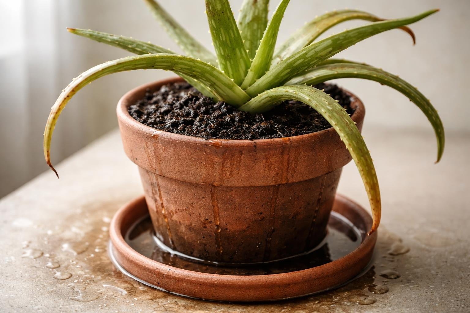 Aloe Vera zu viel Wasser gegeben: Was tun? - Gartenblues