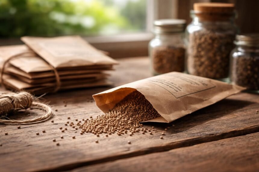 - Angebrochenes Saatgut sicher lagern, gezielt nutzen, Keimfähigkeit erhalten, Ernte sichern.