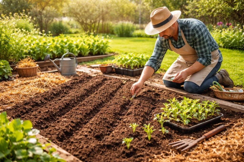 - Frühjahr im Garten: Tipps zur Aussaat und Pflanzung für frisches Beet