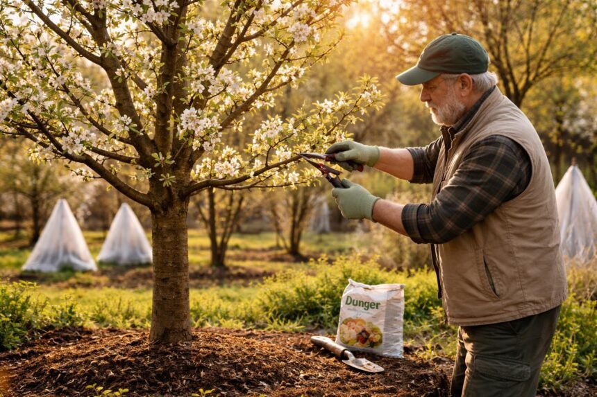 Birnbaum im zeitigen Frühjahr: Schnitt, Düngung und Schutzmaßnahmen für gesunde Früchte