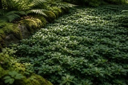 - Schattenverträgliche Bodendecker Dickmännchen, Schattengrün, Ysander im Schatten perfekt abbilden, pflegeintensiv.