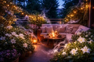 Nachtduft im Garten: Blüten öffnen sich, Düfte ziehen durch den Abend.