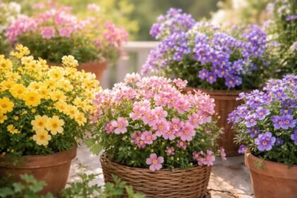 Farbenfrohe Nemesia-Blütenpracht auf Balkon, Terrasse und Beet, zweifarbig und betörend