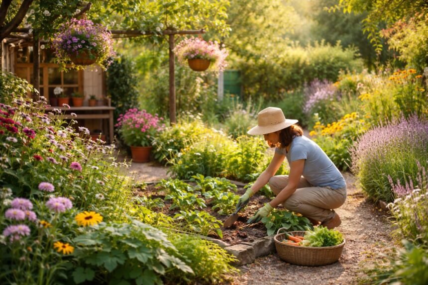Fit und gesund: Gartenarbeit als Wohlfühlgeheimnis - Gartenarbeit stärkt Herz, Kreislauf und seelische Balance im Grünen Alltag.
