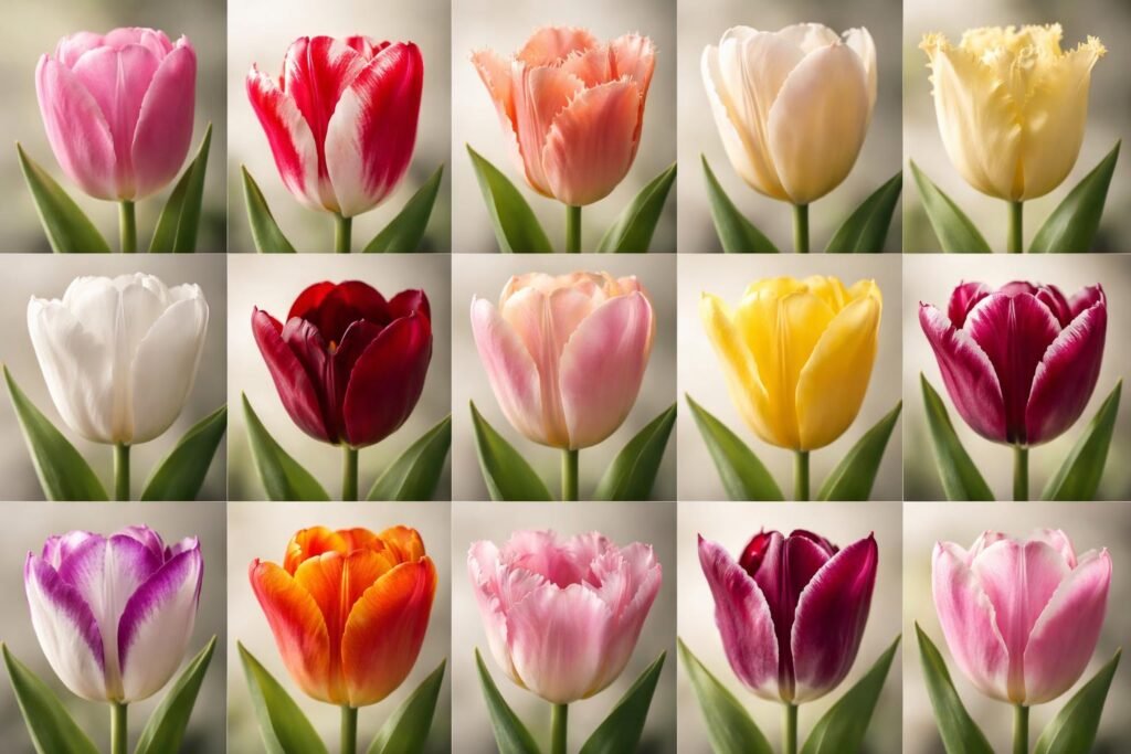 Frühjahrsblüher Tulpenklassifikation im Porträt, farbenfroh, detailreich und lehrreich für Sammler und Gärtner, leicht verifizierbar