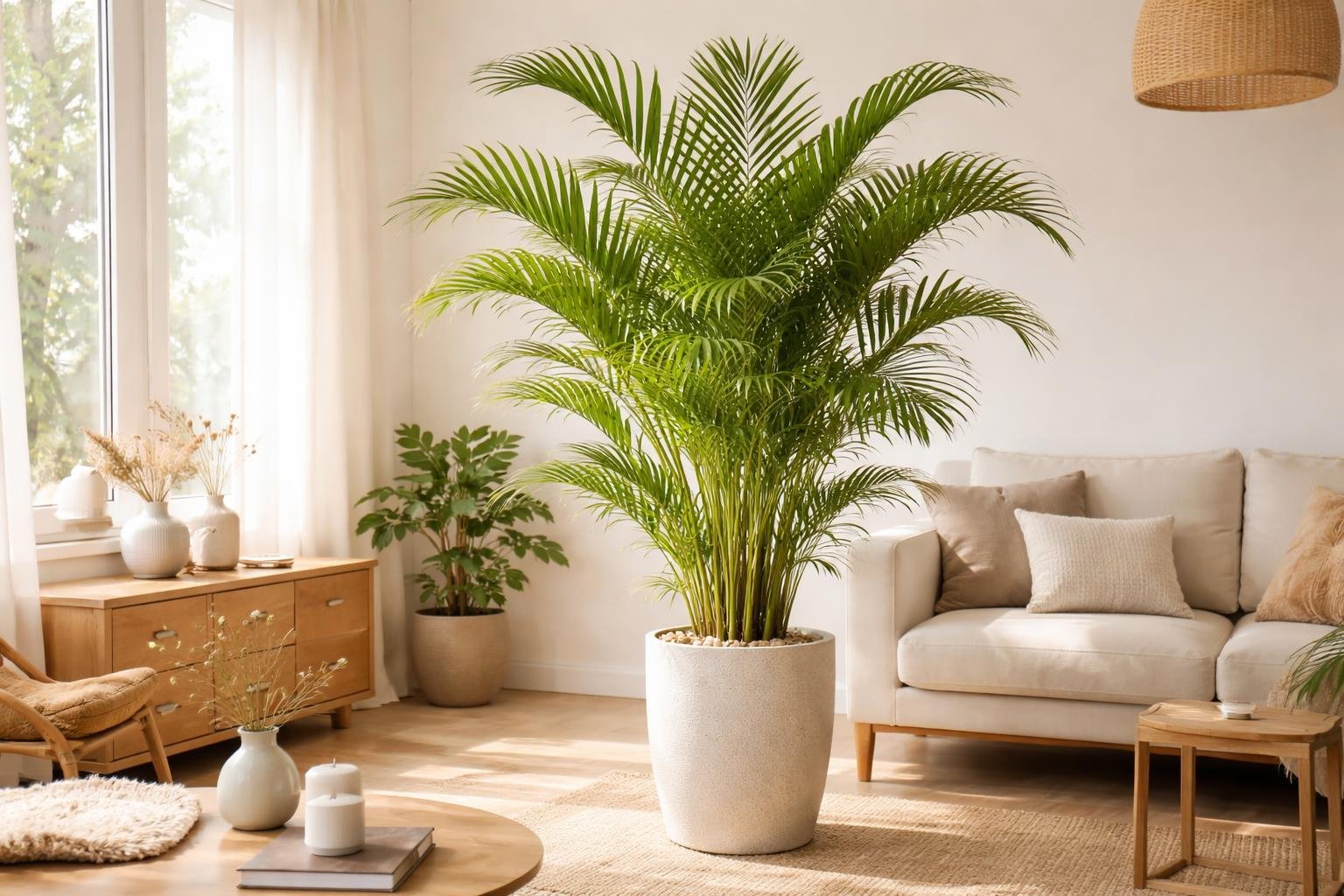 Goldfruchtpalme, Dypsis lutescens - Pflege-Tipps - Gartenblues