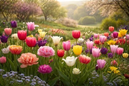 Internationale Tulpenklassifikationen zeigen Blütezeit, Wuchshöhe, Blütenform und Nutzung im Überblick.