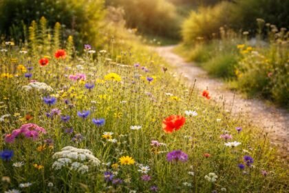 - Vielseitige Magerwiese stärkt Biodiversität, Lebensraum und Bodenstruktur im Garten für Wildtiere