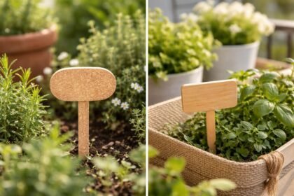 • Umweltfreundliche Pflanzenschilder verbinden Orientierung, Stil und Nachhaltigkeit für Balkon und Garten