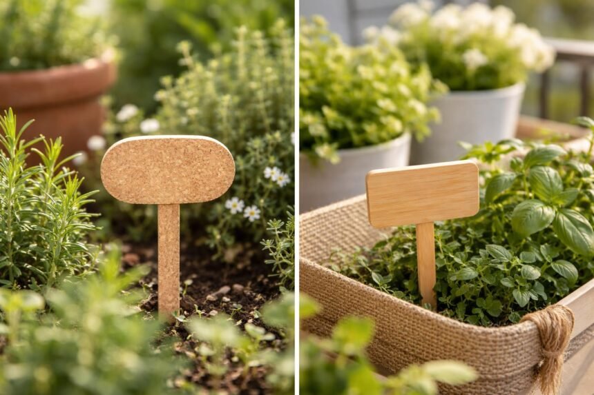 • Umweltfreundliche Pflanzenschilder verbinden Orientierung, Stil und Nachhaltigkeit für Balkon und Garten