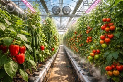 Garten-Gewächshaus: Paprika, Gurken und Tomaten ganzjährig erfolgreich kultivieren Tipps für Standort, Technik