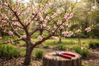 Pfirsichbaum im Frühling: Auslichten, Schnitt und Knospenkontrolle für Gesundheit und reiche Ernte