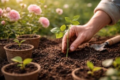 - Eine Mutterpflanze liefert mehrere Rosen durch Stecklinge, Timing, Geduld, sorgfältige Pflege.