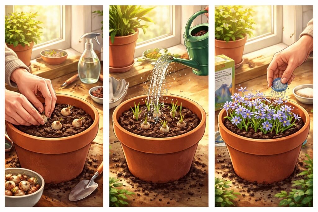 - Schritt-für-Schritt Pflegeanleitung: Pflanzen richtig gießen, düngen, schneiden, umtopfen und pflegen jetzt