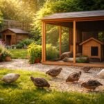 - Leise Wachteln im Garten, kompakte Gehege, frische Eier, ruhige Nachbarschaft, Freude dabei