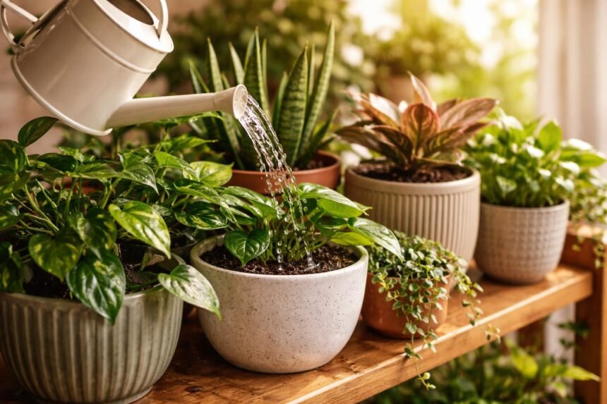 - Wie Wasser Topf, Substrat und Pflanze harmonisch zusammenarbeiten für gesundes Wachstum