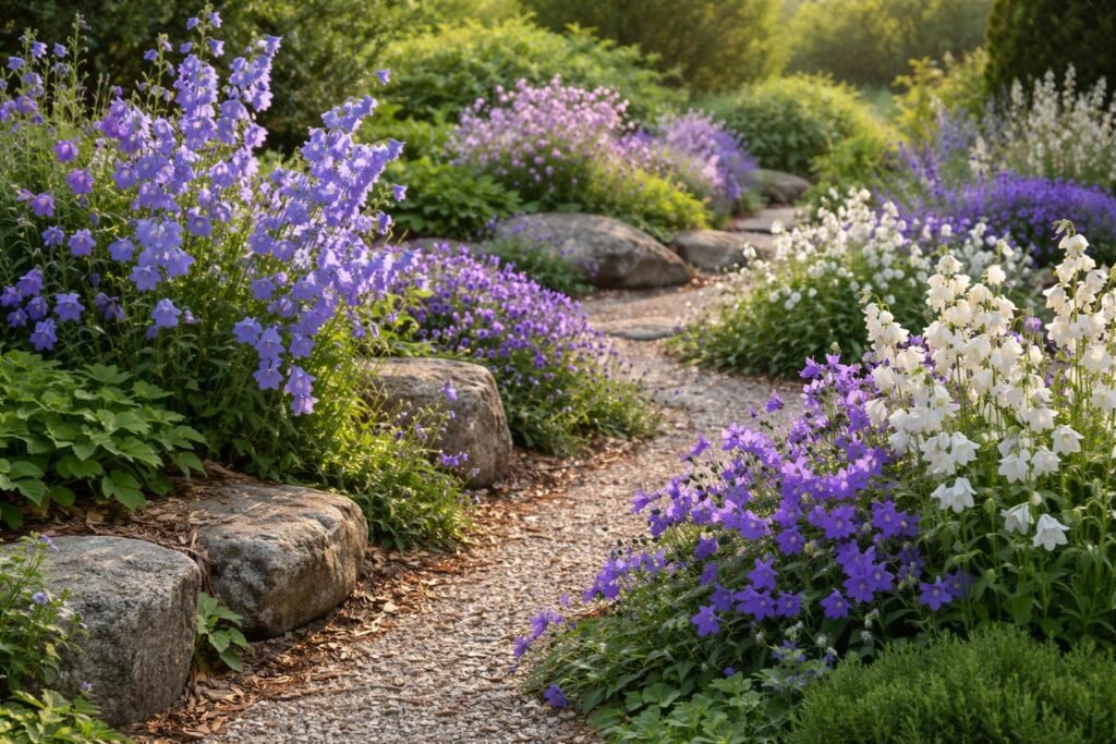 Beliebte Glockenblumen-Arten für Beete, Rabatten und Steingärten im bunten Überblick.