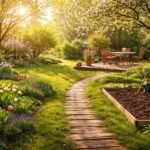 - Frühlingserwachen im Garten: Beete vorbereiten, Pflanzen setzen, Terrasse genießen, Sonne tanken