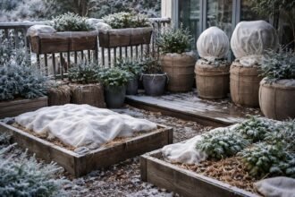 - Herbst- und Winterpflege im Freizeitgarten: Blumenkästen, Beete und Kübelpflanzen schützen