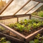 Frühbeet im März schützt zarte Setzlinge vor Kälte und Nässe