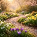 - Frühlingserwachen im Garten: Farbenpracht, Duftwolken, neues Leben entfaltet sich überall sichtbar