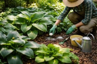 Funkien düngen: Zeitpunkt, Methode, Düngemittel kompakt erklärt und sinnvoll angewandt im Garten