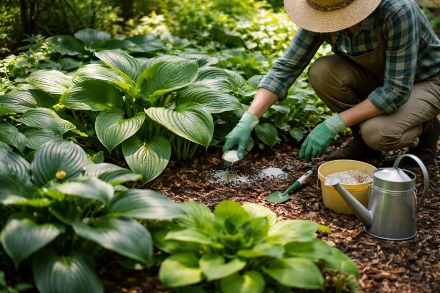 Funkien düngen: Zeitpunkt, Methode, Düngemittel kompakt erklärt und sinnvoll angewandt im Garten