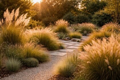 Gartengräser im Fokus • Bewegung, Lichtfang und ruhige Atmosphäre • vielseitig einsetzbar
