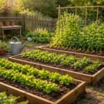 - Frühling als Schlüsselzeit: Gemüse anbauen, Beete vorbereiten, Aussaat planen, Ernte sichern.