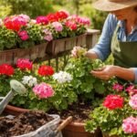- Pflege von Geranien im Beet und Balkon beachten, Krankheiten früh erkennen, Vorbeugung.