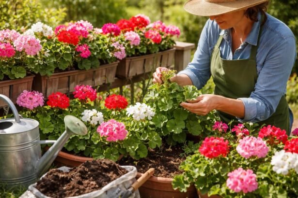 - Pflege von Geranien im Beet und Balkon beachten, Krankheiten früh erkennen, Vorbeugung.