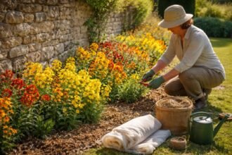 - Goldlack pflanzen, schneiden, überwintern: Standort, Pflege, Blütenfreude im Frühling und Duft gelb orange