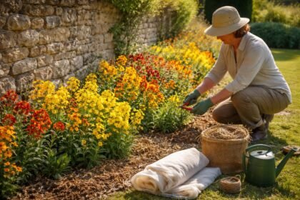 - Goldlack pflanzen, schneiden, überwintern: Standort, Pflege, Blütenfreude im Frühling und Duft gelb orange