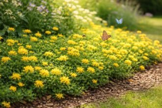 Hornklee im Beet: zarte Pflanze, Nektarspeicher, Bodenverbesserer, Nährstofflieferant, Unkrautpotenzial, pflegeleicht.