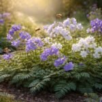 - Jakobsleiter im Garten: zarte blaue Blüten, liebliche Farben, robustes Laubwerk