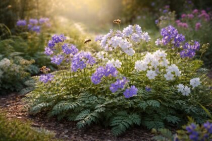 - Jakobsleiter im Garten: zarte blaue Blüten, liebliche Farben, robustes Laubwerk