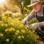 - Johanniskraut im Garten: sonniger Standort, richtiger Schnitt, vielfältige Heilpflanze für Heilzwecke.