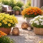 Kapkörbchen (Osteospermum) lieben volle Sonne, regelmäßige Bewässerung und regelmäßigen Rückschnitt.