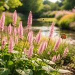 Kerzenknöterich im Staudenbeet – schlanke Blütenkerzen, robuste Pflanze, Sommerfrische und Farbakzente im Garten.