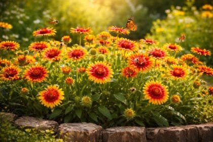 Kokardenblume Gaillardia zeigt leuchtende Blüten, einfache Aussaat und robuste Winterhärte.