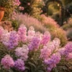 - Duftende Levkojen verzaubern Gartenbetrachter mit Abendduft, Farbenpracht und nostalgischer Romantik.