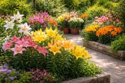 Prächtige, farbenfrohe, winterharte Lilienarten für Garten, Balkon und Terrasse entdecken