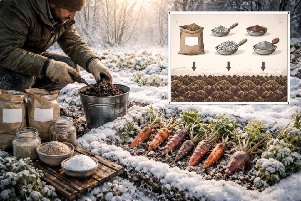 - Winterliche Nährstoffe gezielt ergänzen, um saftigere Gemüseerträge im Frühjahr sicherzustellen.