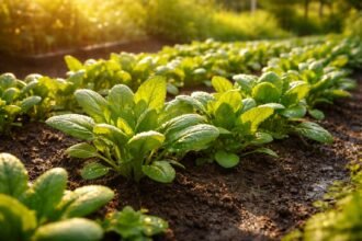 Frühjahrs-Spinat säen. Beet sorgfältig vorbereiten. Saatgut richtig setzen. Pflege regelmäßig.