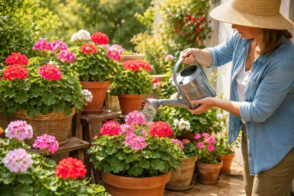 - Standort, Pflege und Gießen: Gesunde Geranien durch richtige Grundlagen heute.