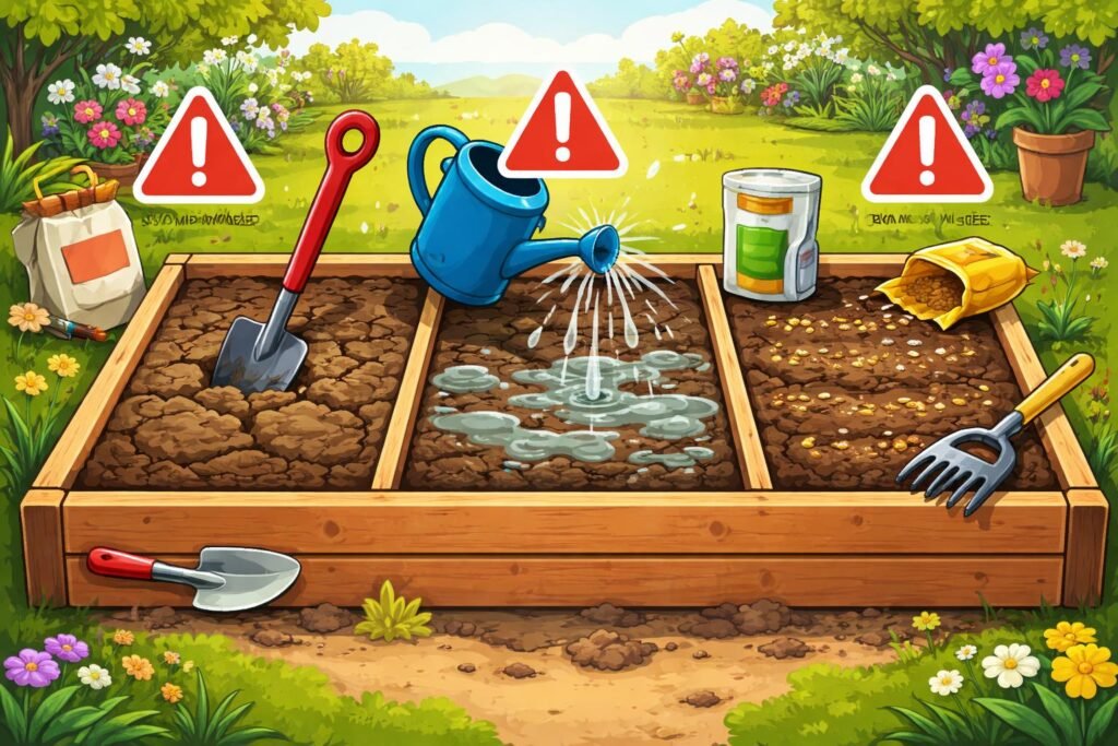 - Typische Frühjahrsfehler bei Erde, Dünger und Saat vermeiden, jetzt handeln.