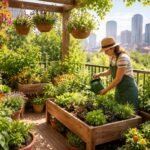 Balkon, Innenhof oder Fensterbank: Urban Gardening mit Kräutern und Gemüse.