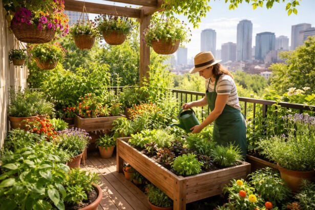 Balkon, Innenhof oder Fensterbank: Urban Gardening mit Kräutern und Gemüse.