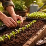 Keimung, Jungpflanzen, Hochbeet: Beobachte Wachstum und Pflege im Detail täglich